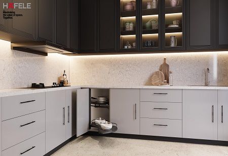 Hafele Corner Storage Solutions For Your Kitchen